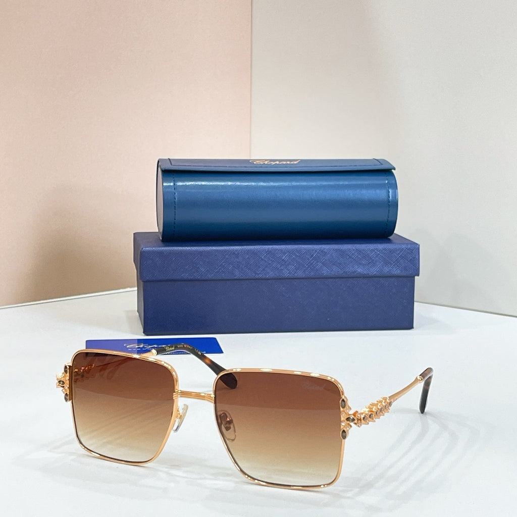 CHOPARD ICE CUBE RESIN SUNGLASSES