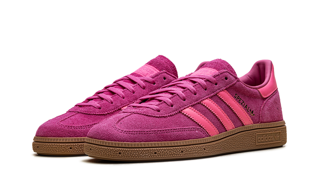 Handball Spezial WMNS "Semi Lucid Fuchsia Lucid Pink Gold Metallic" JQ7262