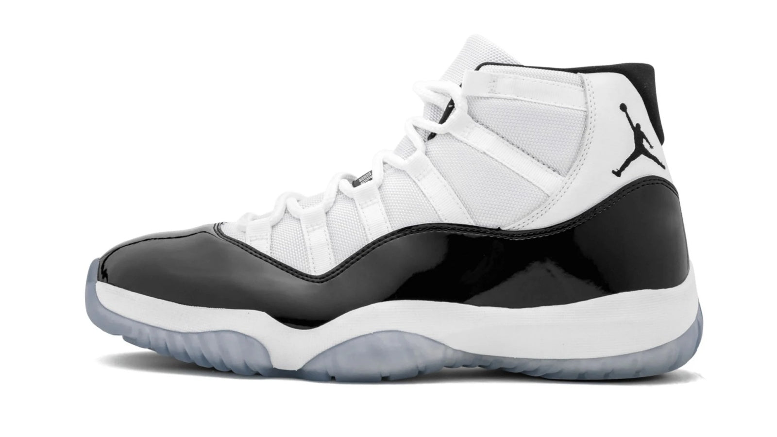 Air Jordan 11 Retro Concord 2018 - Iconic Black & White with "45" Branding