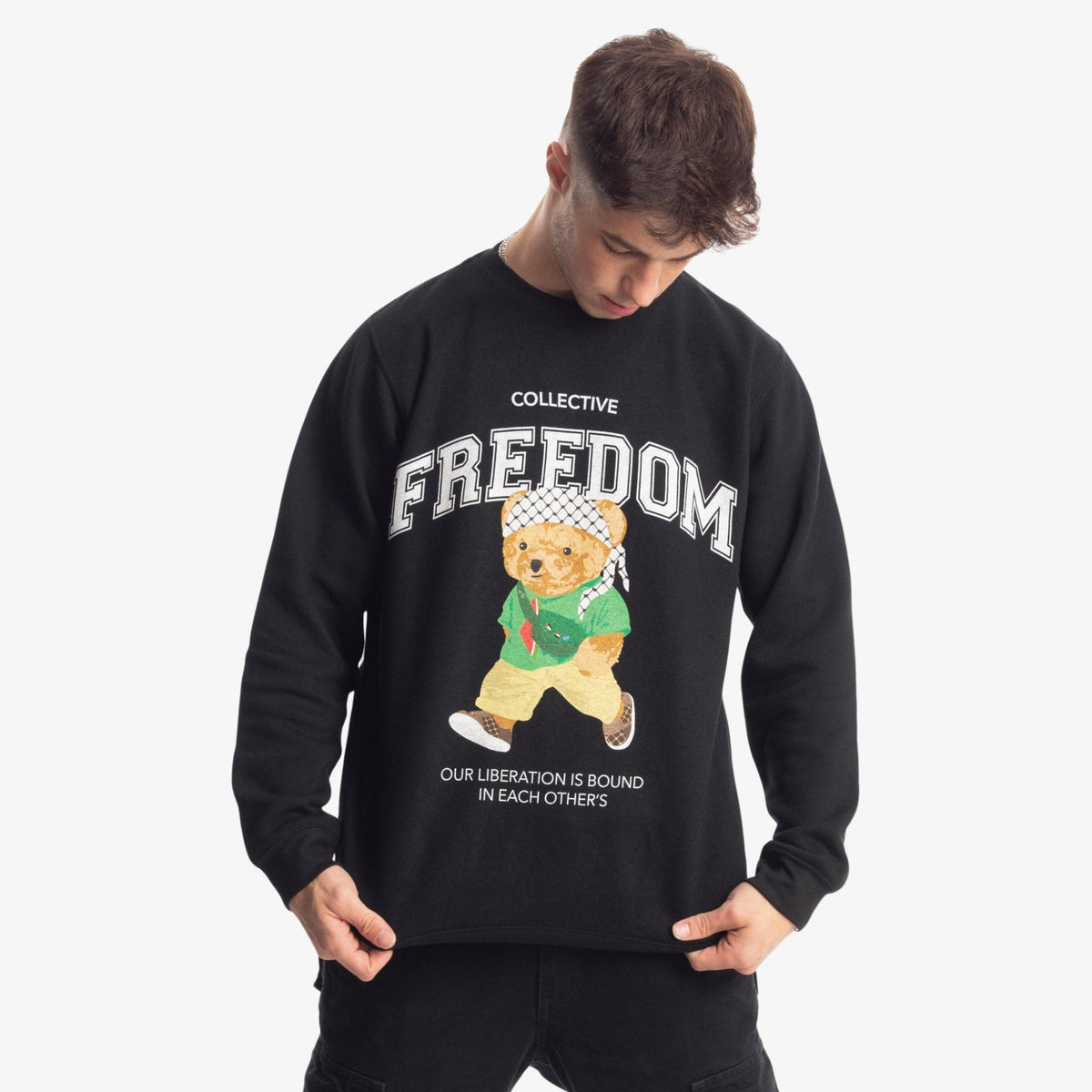 Freedom Bear Crewneck