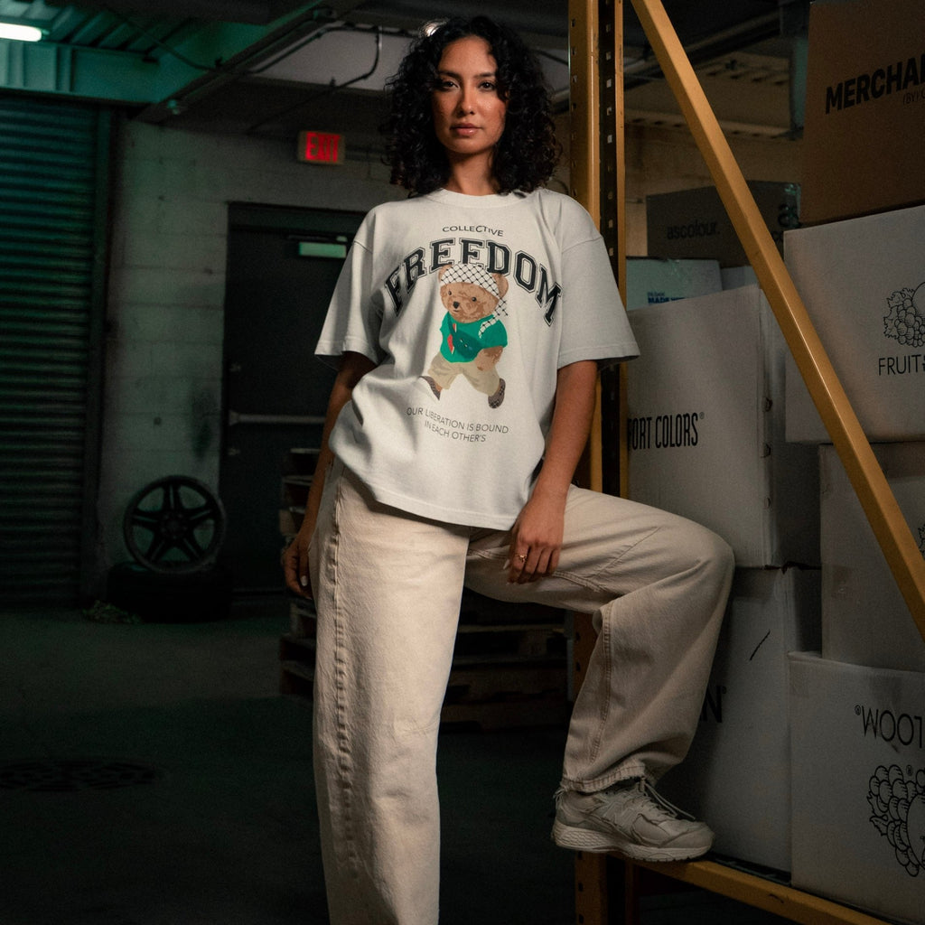 Freedom Bear Heavyweight Tee