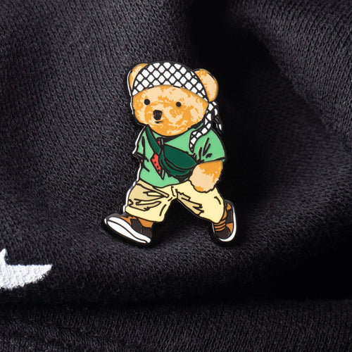 Freedom Bear Pin