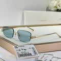 PANTHÈRE RECTANGULAR FRAME SUNGLASSES 558497 IN METAL