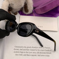 OVAL FRAME SUNGLASSES G364 IN ACETATE