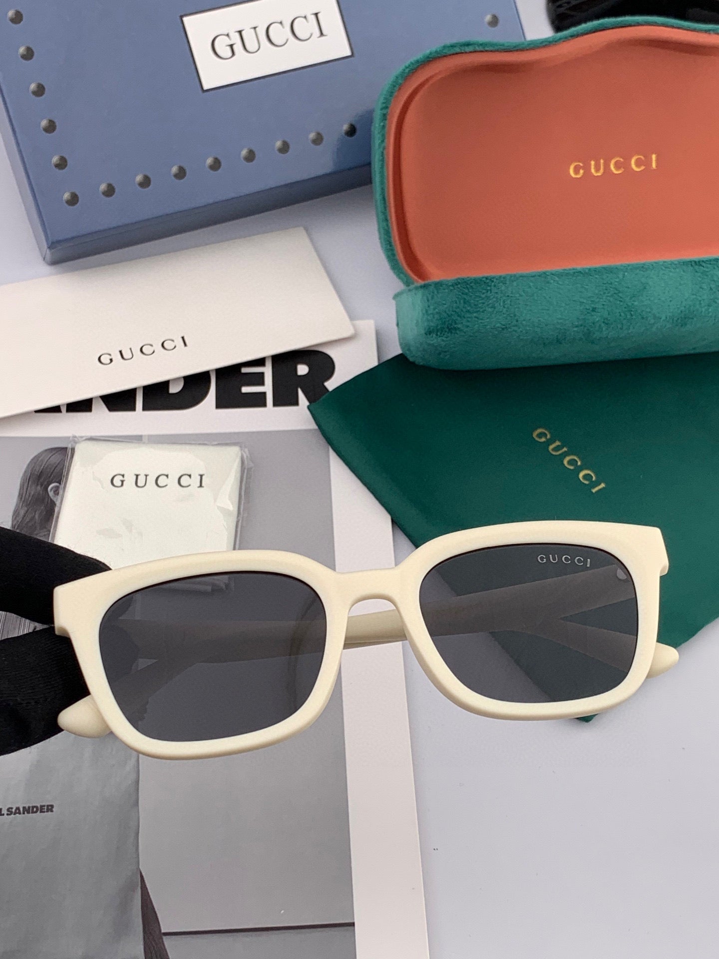 SQUARE FRAME SUNGLASSES G5108 IN ACETATE