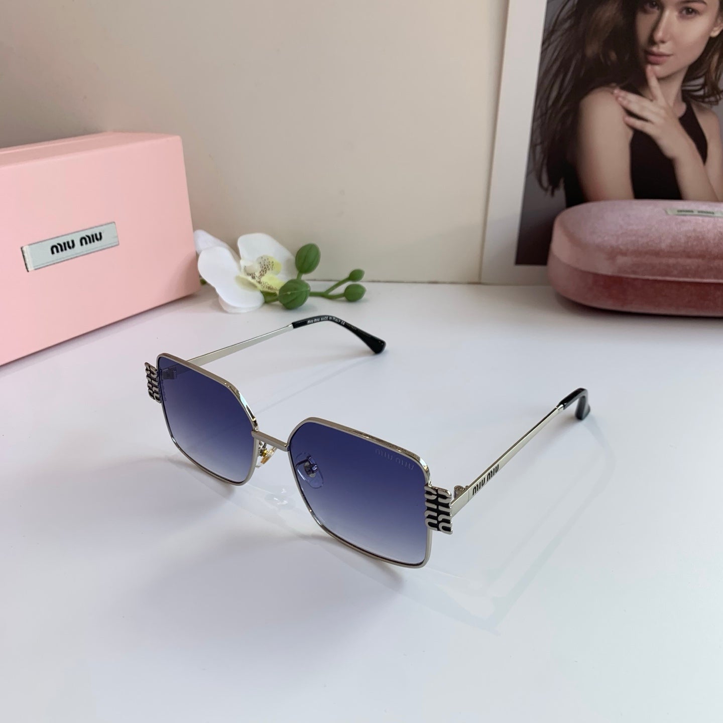 Miu Metal Sunglasses 189563
