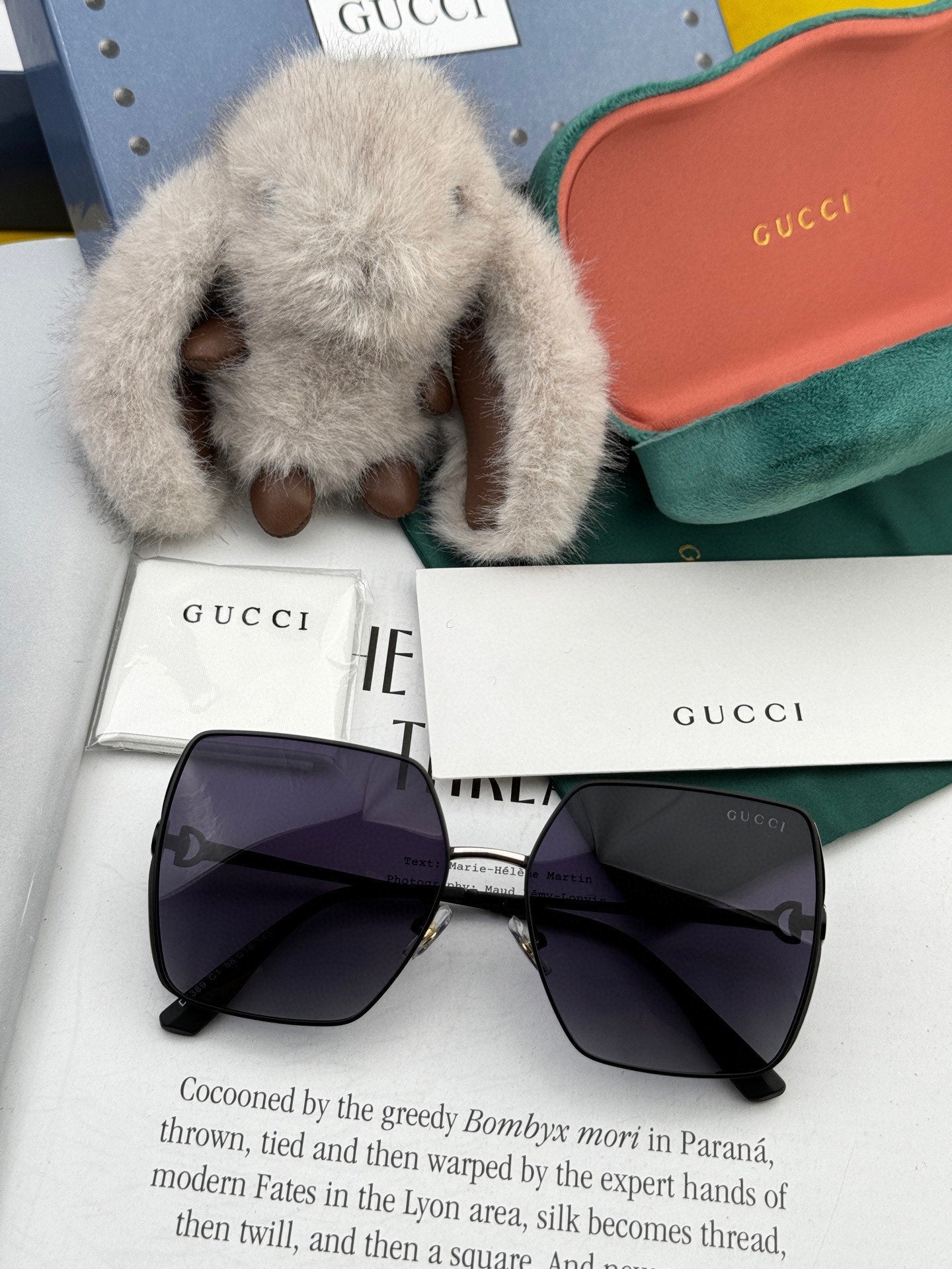 SQUARE FRAME SUNGLASSES G9638 IN METAL