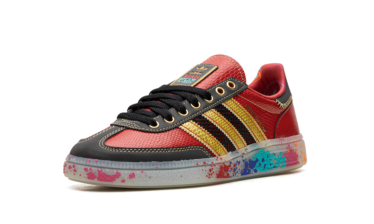 Handball Spezial "S.E.E.D. - Scarlet Gold Paint Splatter" ID8617